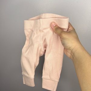 Pink baby pants